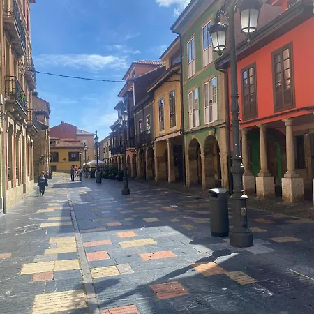 Piso Aviles Centro Parque Ferrera Buitenkant foto